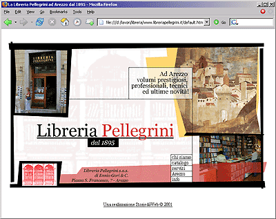 Libreria Pellegrini, Arezzo 1