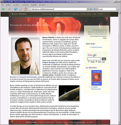 Bruno Vitiello, scrittore di fantascienza