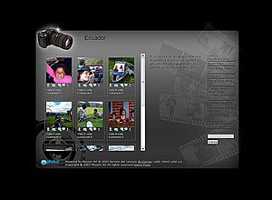 Mphoto - esempio layout singolo album